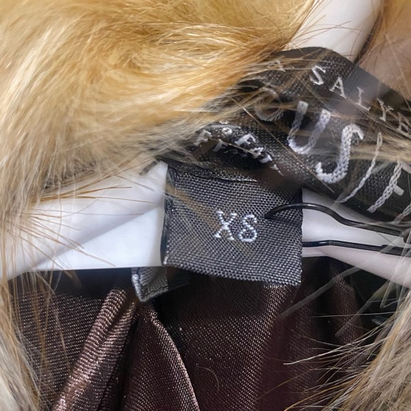 Red Fox FAUX FUR Shawl Collar Coat by Fabulous Furs - Picture 3 of 4